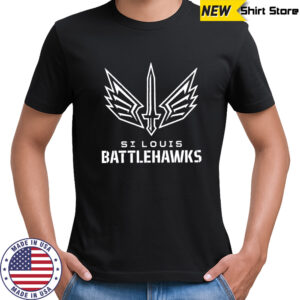 St. Louis Battlehawks Lockup Logo style shirt
