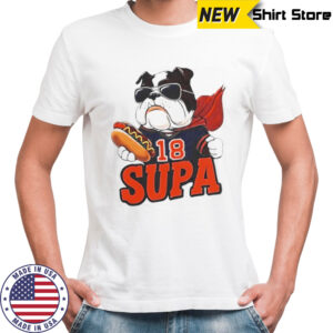 Supa the Bulldog Chicago football shirt