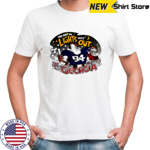 The Night The Lights Went Out Georgia Tiger T-shirts