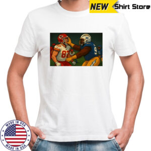 Travis Kelce Smacked by Chargers shirt