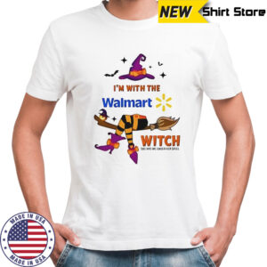 Walmart I’m With The Witch She Has Me Under Her Spell Halloween T-Shirt
