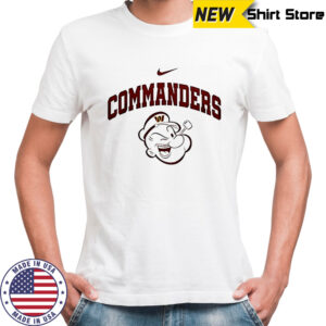 Washington Commanders x Popeye I yam what I yam an’ that’s all I yam shirt