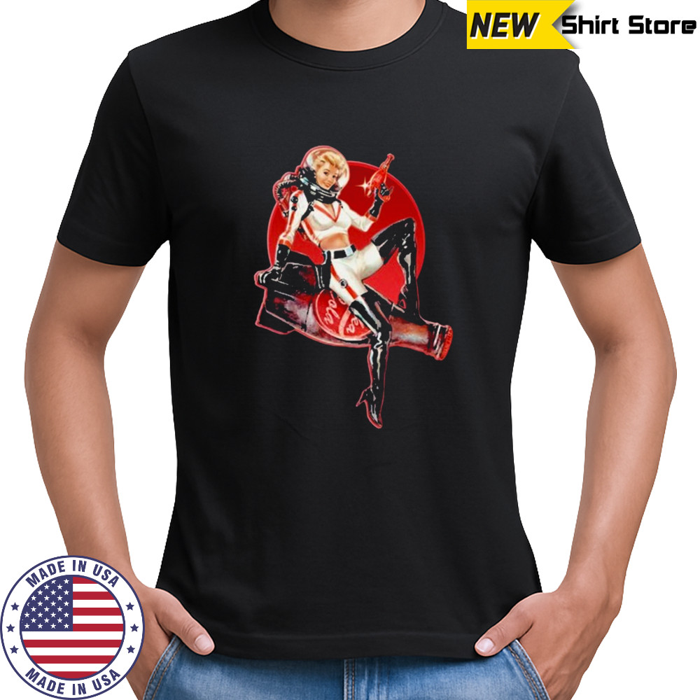 Heavy Spoilers Nuka-Girl Pinup T-Shirt Heavy Spoilers Nuka-Girl Pinup T-Shirt