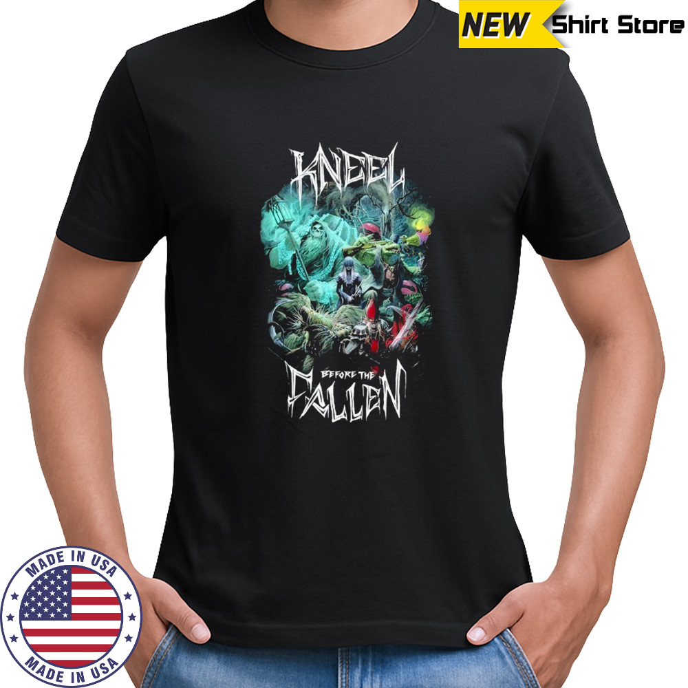Kneel Before The Fallen Heavy Metal Touring T-shirt Kneel Before The Fallen Heavy Metal Touring T-shirt